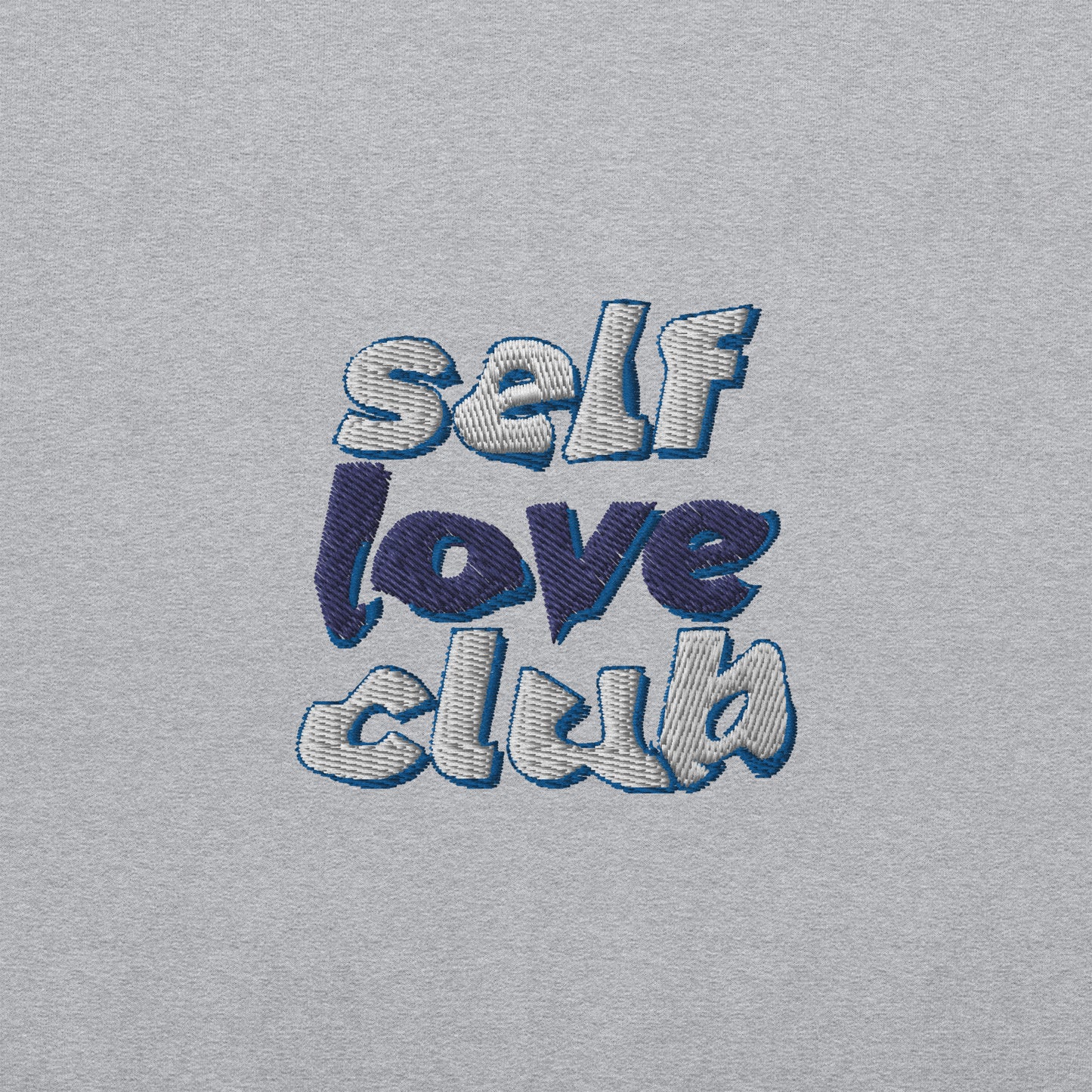 Self Love Club Embroidered Sweatshirt
