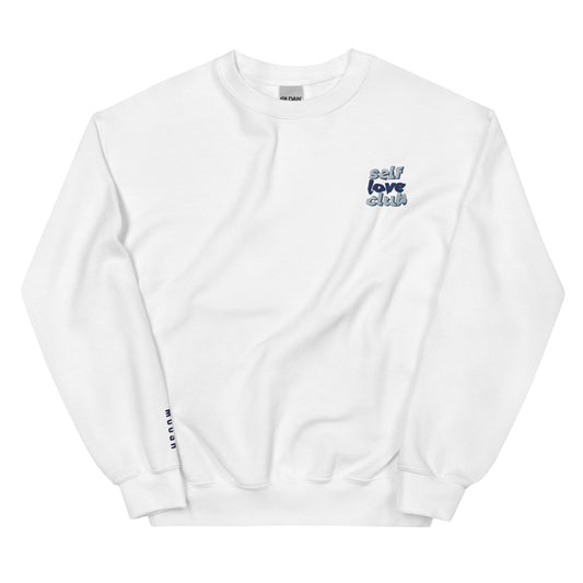 Self Love Club Embroidered Sweatshirt