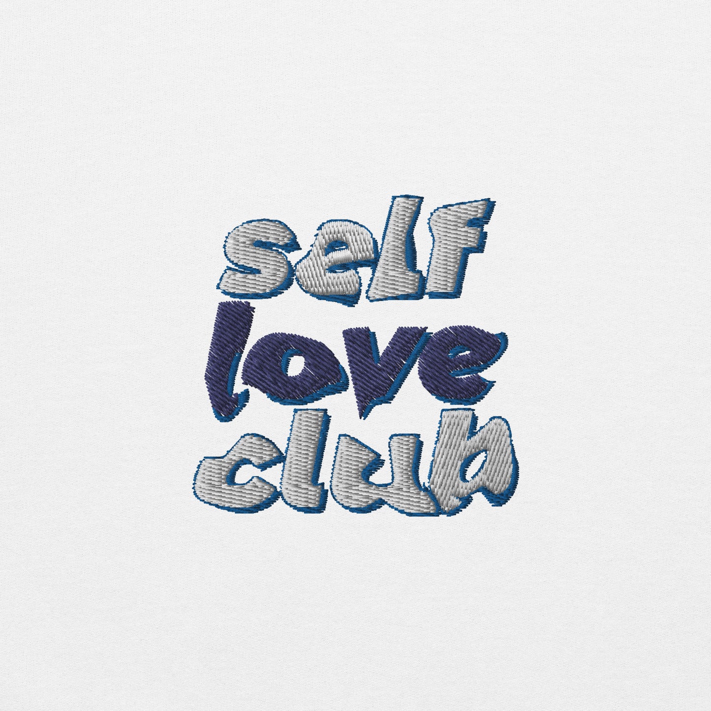 Self Love Club Embroidered Sweatshirt